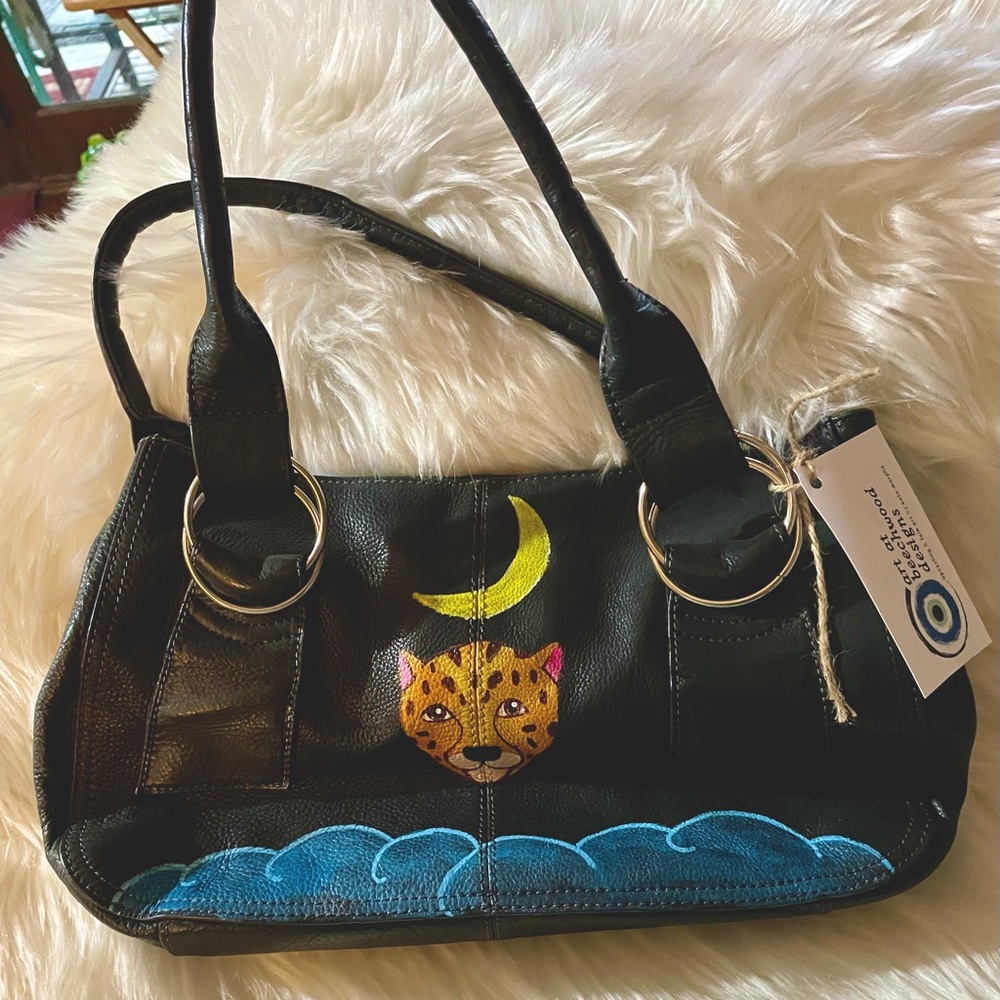 Mystical Cheetah Handbag